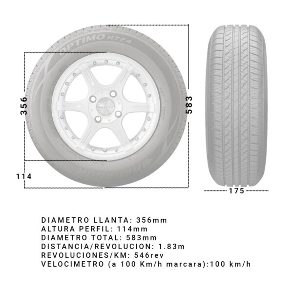 NEUMATICO KUH 175/65R14 82T ES31